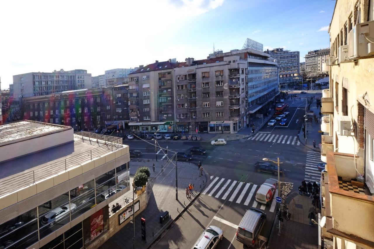Apartment Alexandria Belgrad Exteriör bild