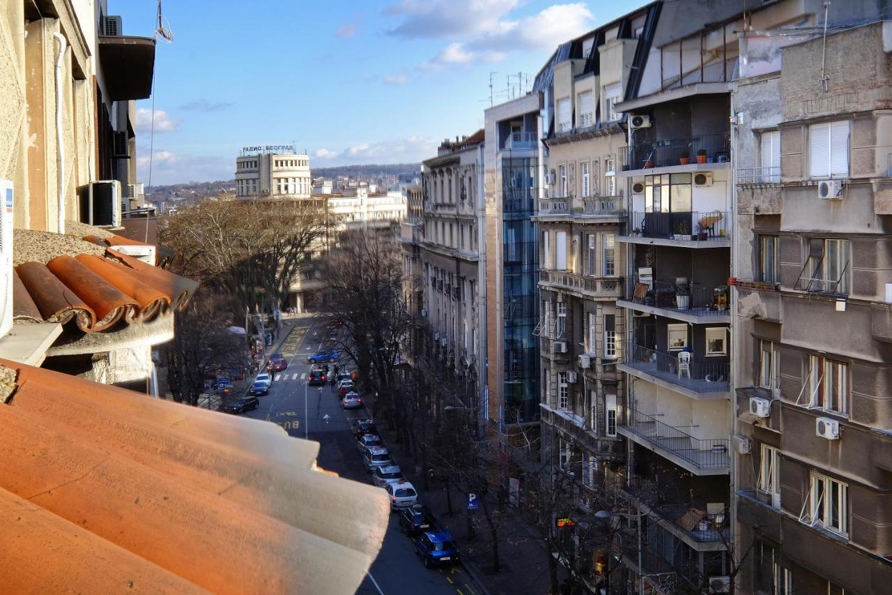 Apartment Alexandria Belgrad Exteriör bild